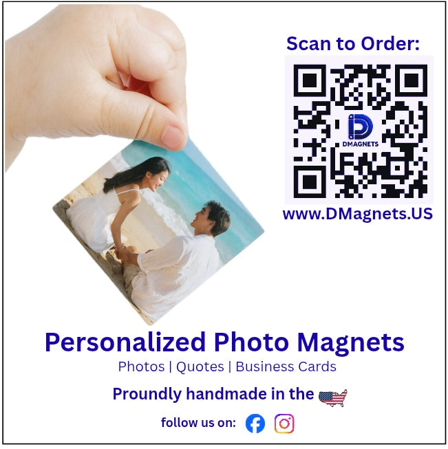 Magnetic Business Card or Reminder Card