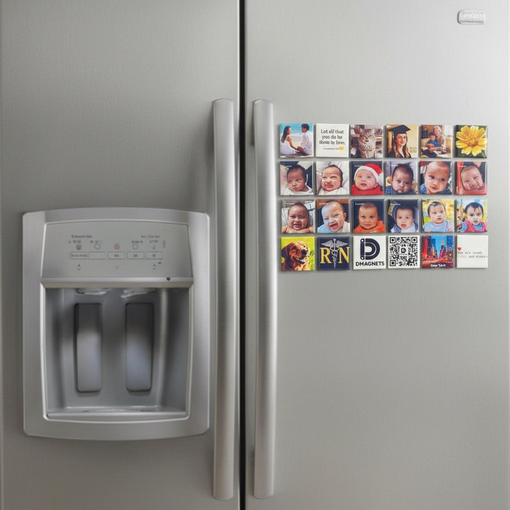 180 pieces of photo magnets